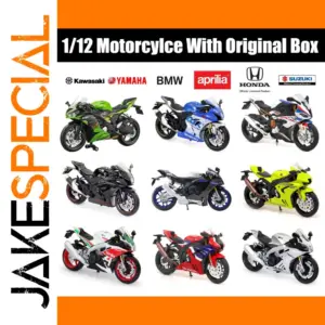 1/12 Scale Diecast Motorcycle Model Collection