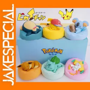 Pikachu and Friends 6Pcs Pokémon Figure Set