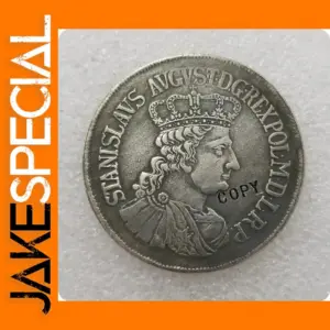 Poland 2 Zlote Coin Replica 1767 Collectible