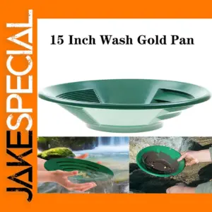 15 Inch Plastic Gold Panning Basin Equipment