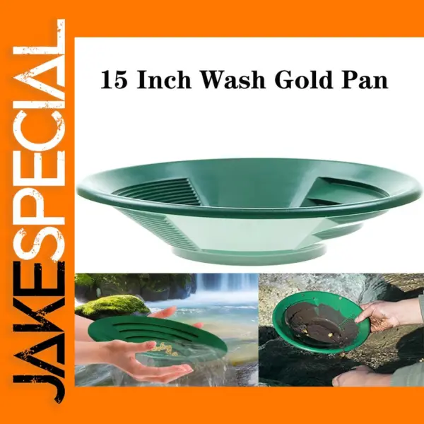 15 Inch Plastic Gold Panning Basin Equipment