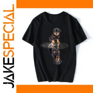 Funny Rottweiler Reflection Men's T-Shirt