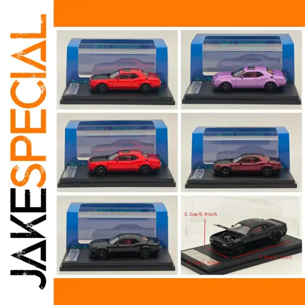 SRT Hellcat 1:64 Diecast Car Model Kit