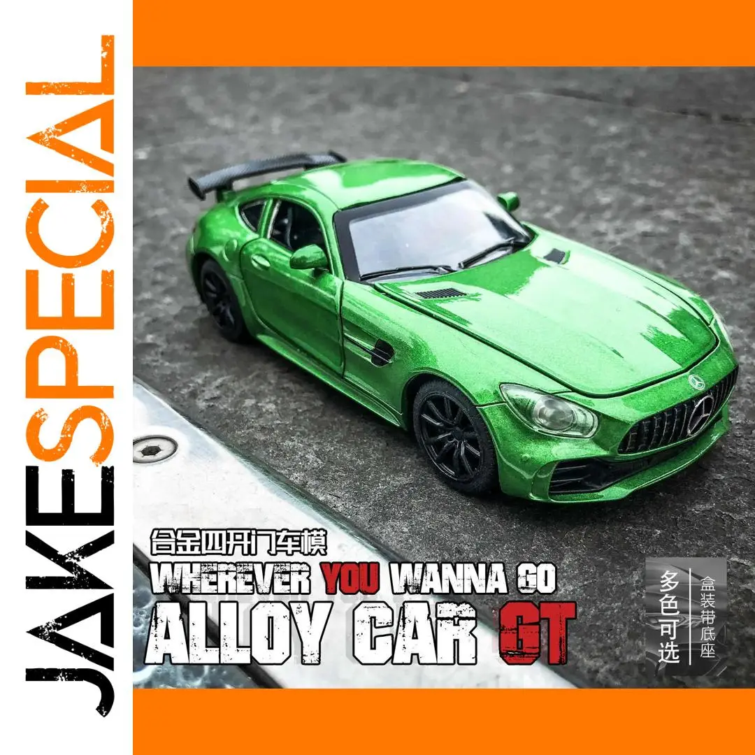 1:36 Diecast Alloy AMG GTR Car Model 1 1:36 Diecast Alloy AMG GTR Car Model