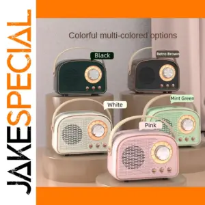Retro Mini Bluetooth Speaker DW21 for Home & Travel