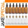 28-Piece Essential Oil Glass Dropper Bottles Set