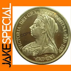 Victorian Five Pounds Replica Coin 1893