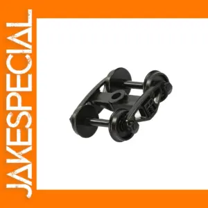 12pcs HO Scale 1:87 Bearing Trucks and Wheels