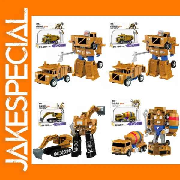 BKK Alloy Engineering Deformation Car Robot
