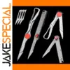 Stainless Steel Folding Scalpel Knife with Blades
