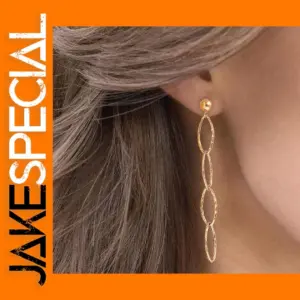 Stainless Steel Geometric Dangle Earrings for Women