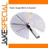32-Blade Metric Feeler Gauge 0.04-0.88mm