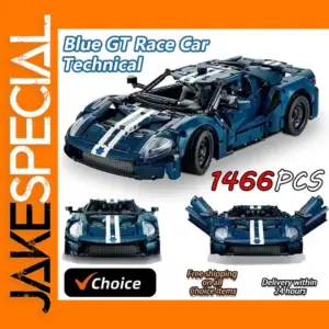 Blue GT 42154 City Racing Car Model Kit