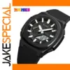 Men's Waterproof Digital Watch with World Time