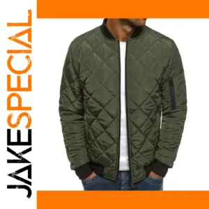 Men's Thick Casual Puffer Jacket for Winter