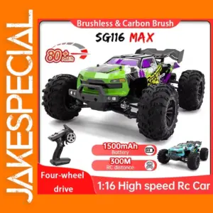 SG116 MAX/PRO RC Car 80KM/H High-Speed Drift Vehicle