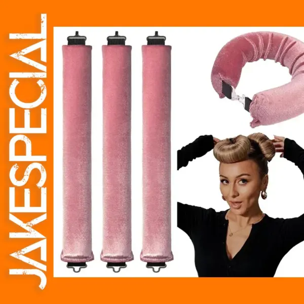 Heatless Curling Rods for Long Hair
