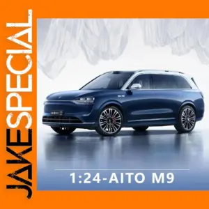 1:24 AITO M9 SUV Alloy Model Car Toy