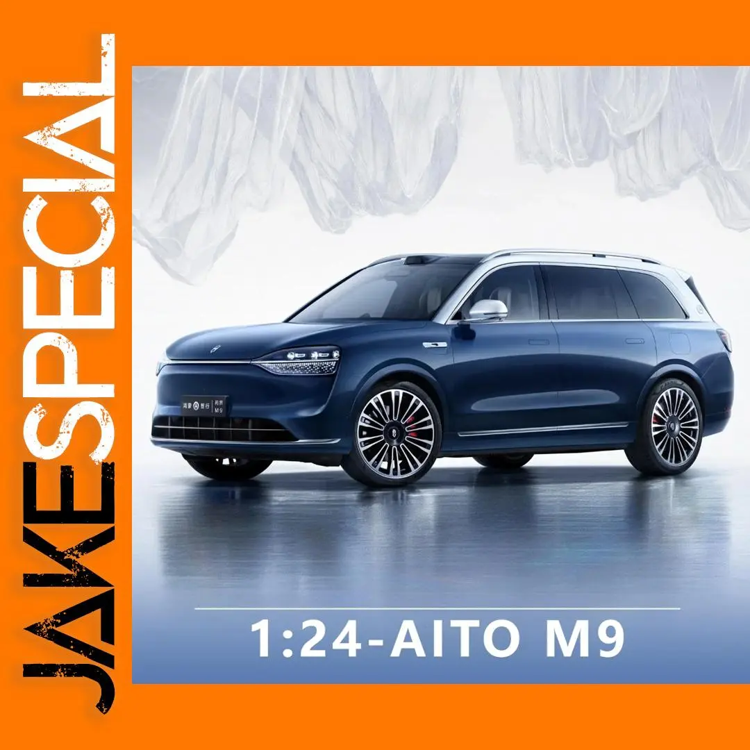 1:24 AITO M9 SUV Alloy Model Car Toy 1 1:24 AITO M9 SUV Alloy Model Car Toy