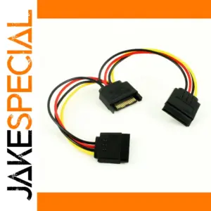 OULLX SATA 1 to 2 Power Splitter Cable