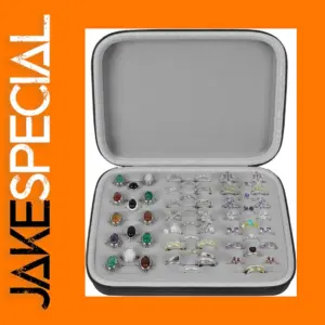 Jewelry Ring Storage Organizer with 42 Slots