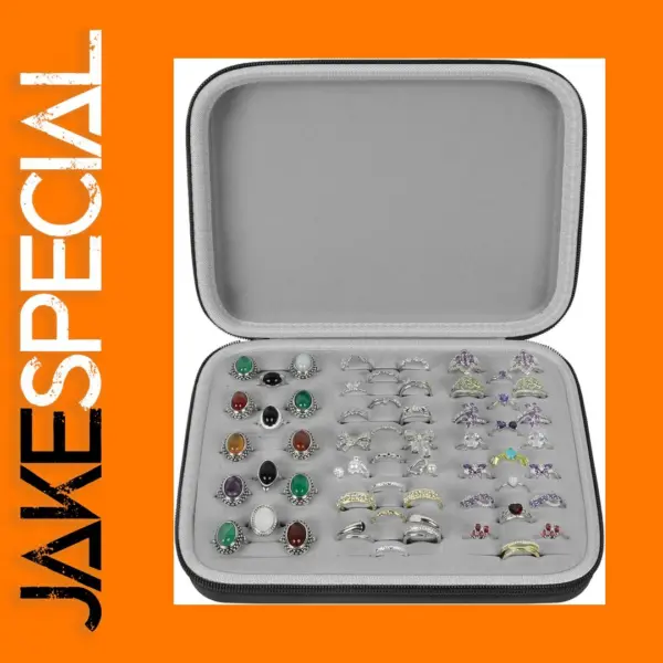 Jewelry Ring Storage Organizer with 42 Slots