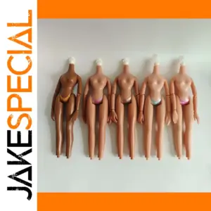 Original 1/6 Vinyl Doll Head for DIY Dress-up