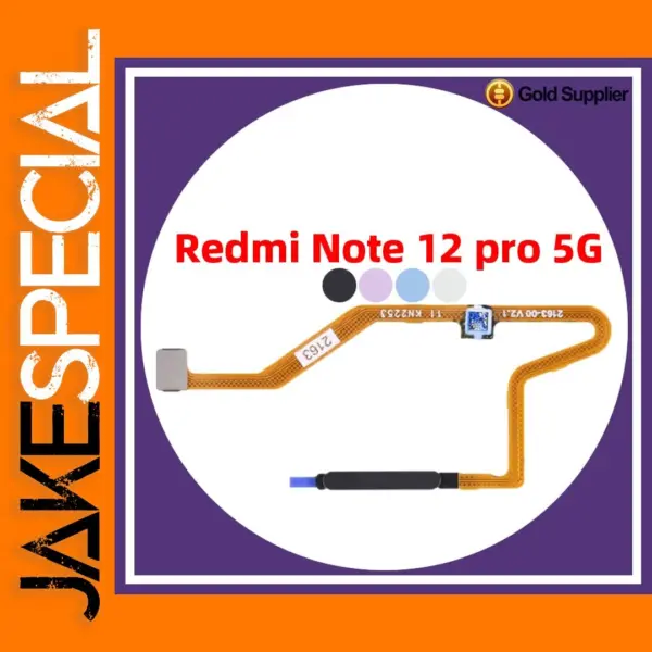 Original Xiaomi Redmi Note 12 Pro 5G Fingerprint Sensor Flex Cable