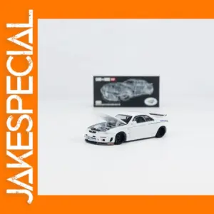 Skyline GT-R R33 Diecast Model 1:64 White