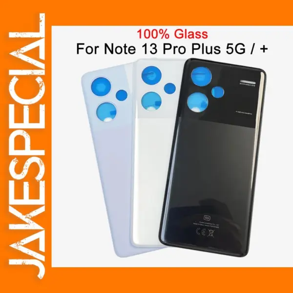 A+++ Back Glass Cover for Xiaomi Redmi Note 13 Pro Plus