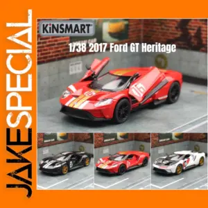 KiNSMART 1/38 Ford GT Rally Diecast Model