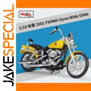 Maisto 1:18 Harley 2001 Dyna Wide Glide Model