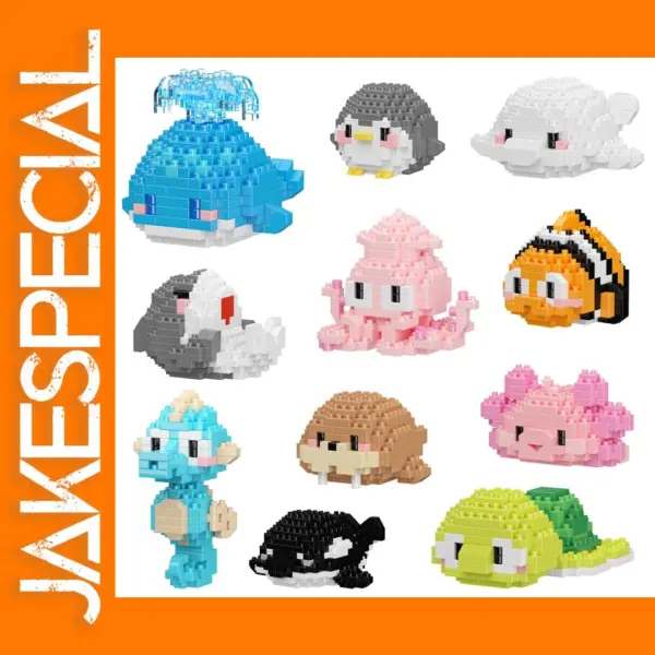 Sea World Mini Marine Organism Building Blocks