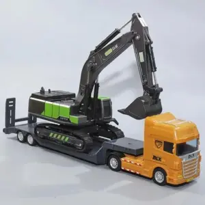 1:50 Diecast Plastic Flatbed Trailer Model 42 d4b06f44 upscaled