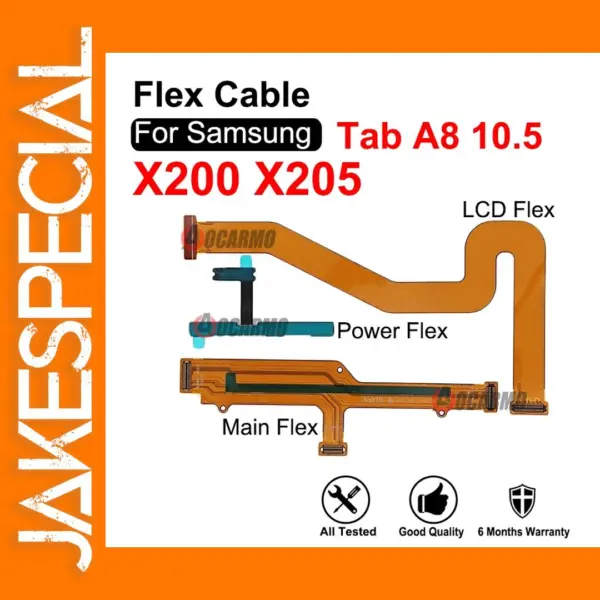 Samsung Galaxy Tab A8 10.5 LCD Flex Cable