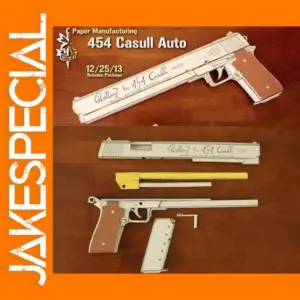 Casull & Jackal Paper Model Weapons Set