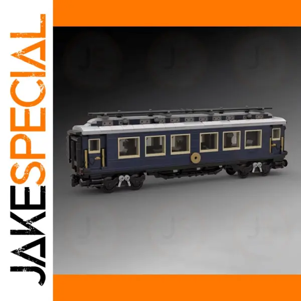 Orient Express Train Model MOC Building Blocks