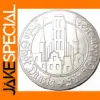 1923 Danzig 5 Gulden Silver-Plated Replica Coin