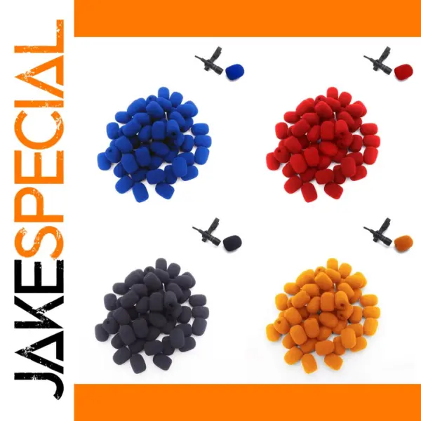 10pcs Mini Foam Windscreens for Headset Mic