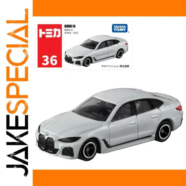 Tomica No.36 BMW I4 Diecast Car Model