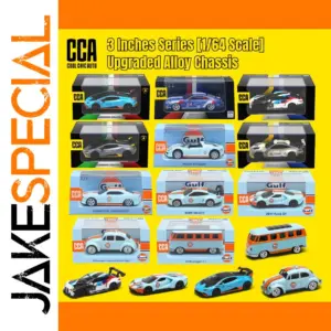 Diecast 1/64 Car Collection with Display Box
