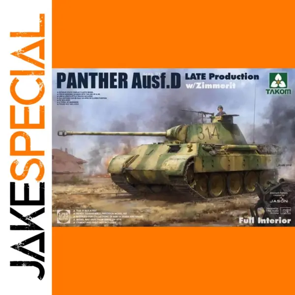 Takom 1/35 Panther Ausf. D Late Model Kit