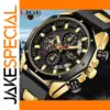 LIGE Men's Luxury Quartz Sport Watch