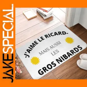 Ricard 2 40x60cm Polyester Floor Mat Set