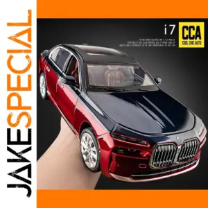 1:24 BMW I7 G70 Diecast Alloy Model Car