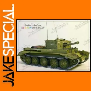 Cromwell Patrol Tank 3D Paper Model Kit