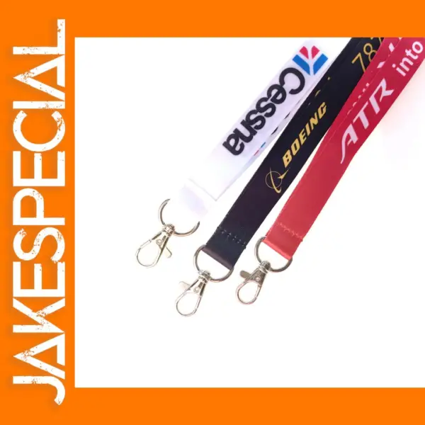 Cessna Airline Crew Fashion Lanyard