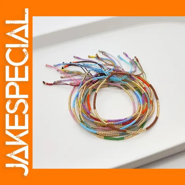 Miyuki Beaded Bracelet for Women Y2K Style