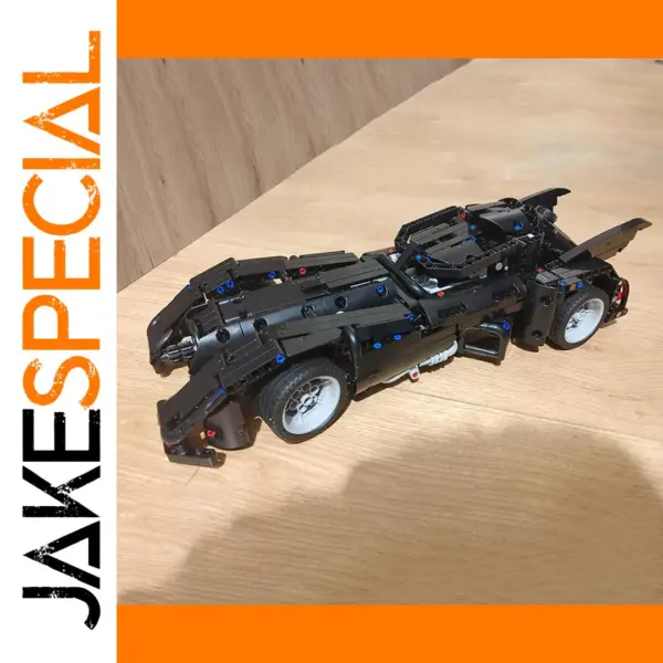 918Pcs Building Blocks MOC 1989 Batmobile Set