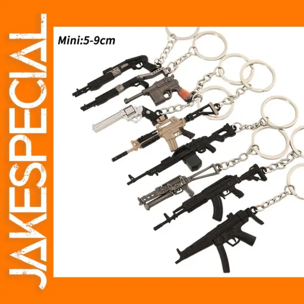 M4A4 Weapon Model Keychain Set of 10